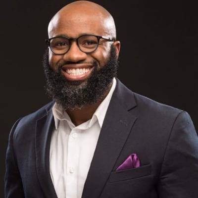 Shawn C.T Jones, Ph.D., in front of a black screen